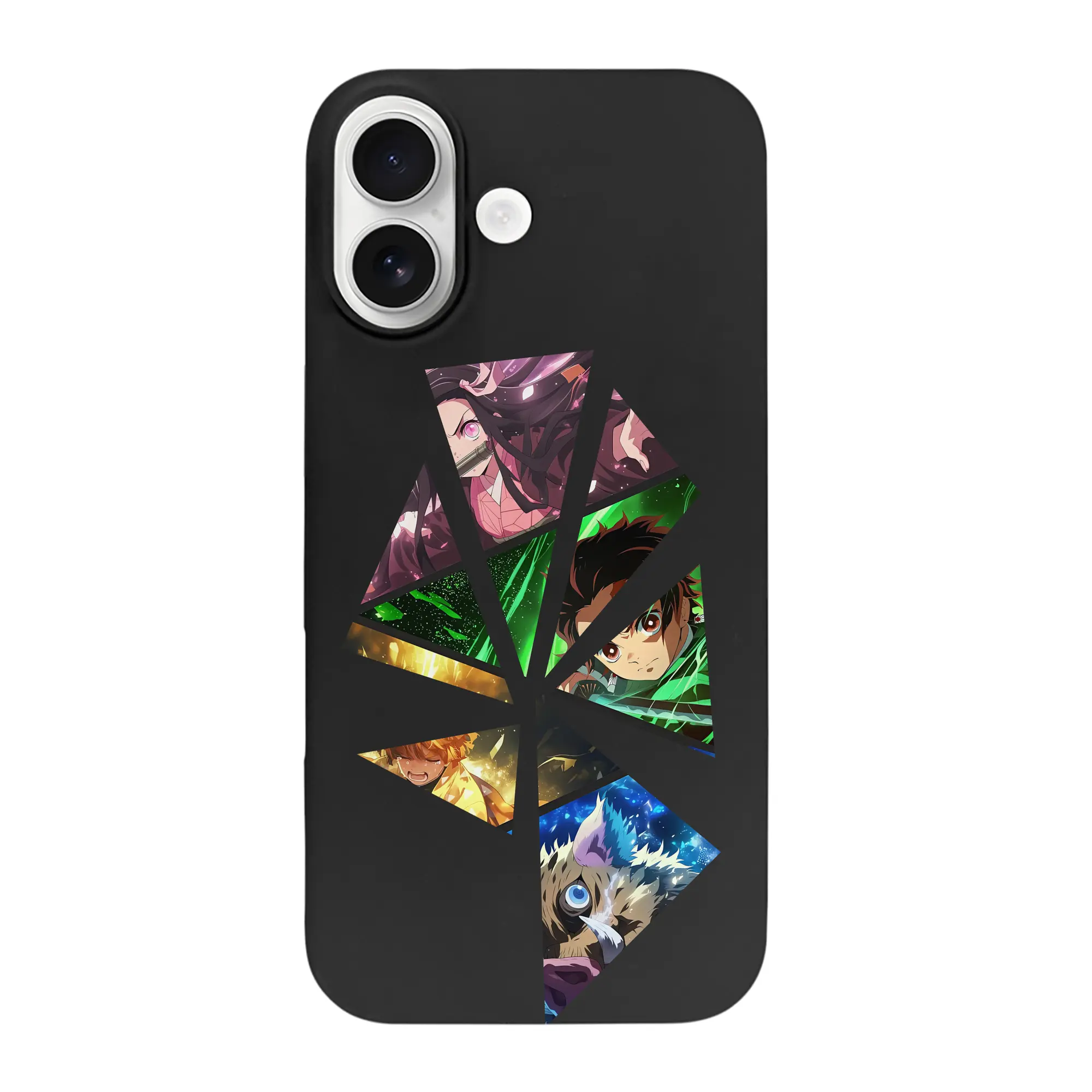 鬼滅の刃 グッズ,竈門 禰豆子 - iPhone 17 シリーズ シリコンケース 薄型 耐衝撃 指紋防止 ソフトタッチカバー 精密フィット 傷防止 保護ケース iPhone 17/17 Air/17 Pro/17 Pro Max 対応